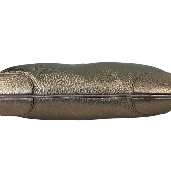 Prada Mini Hobo Metallic Pebbled Leather Bag - Picture 5 of 7